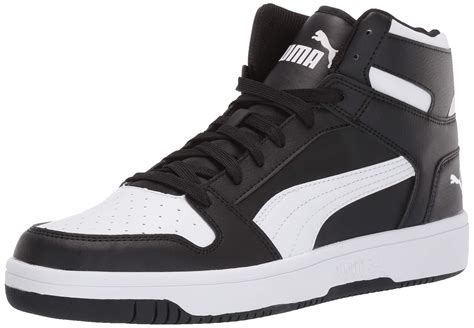 puma shoes white and black